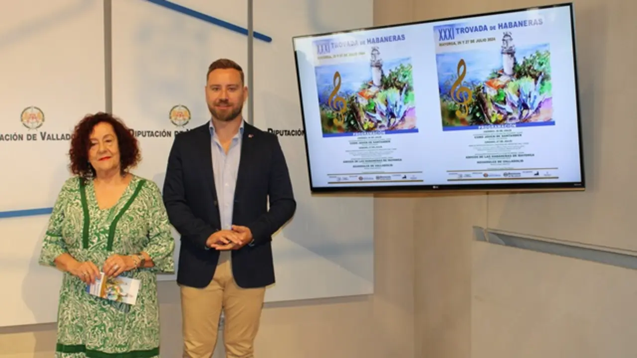 Presentación de la XXXI Trovada de Habaneras de Mayorga en el Palacio de Pimentel | Valladolid Plural