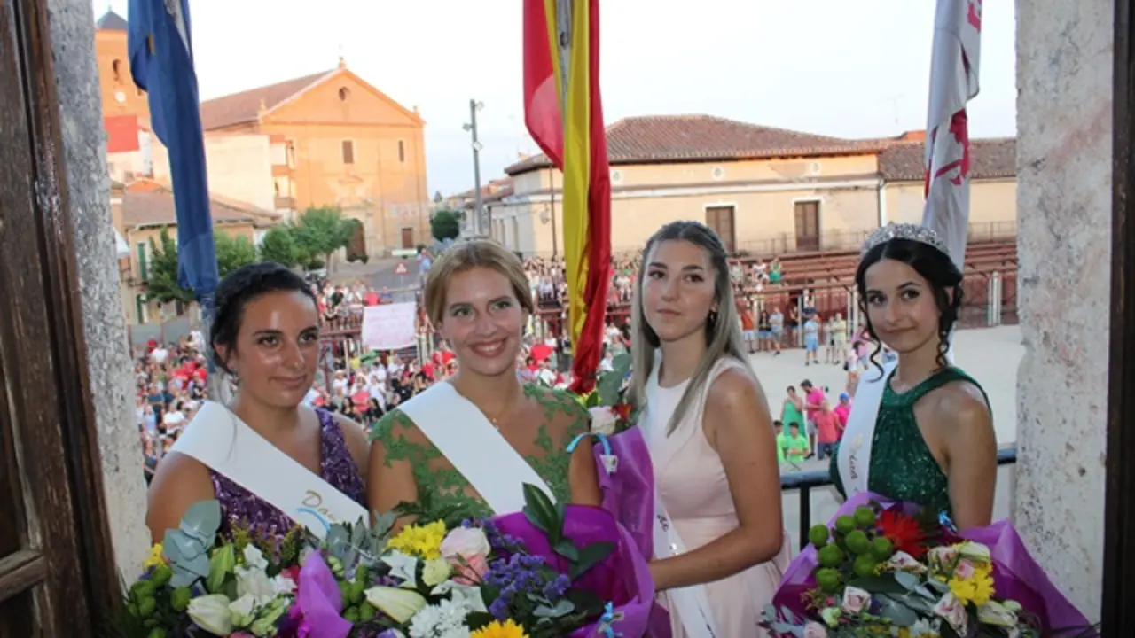 Reina y Damas de las Fiestas de los Novillos de La Seca 2024 | Valladolid Plural