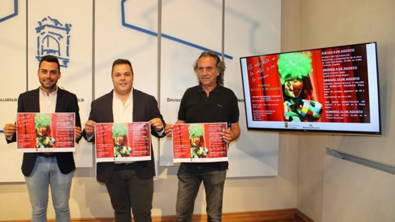 Presentaci&oacute;n XIX Festival El arte est&aacute; en la calle de Cigales | Valladolid Plural