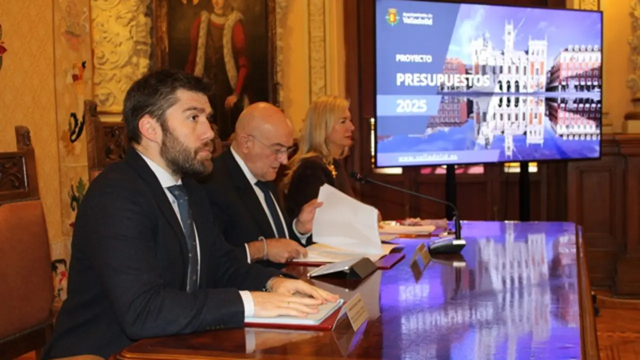 Presentaci&oacute;n de los Presupuestos 2025 del Ayuntamiento | Valladolid Plural