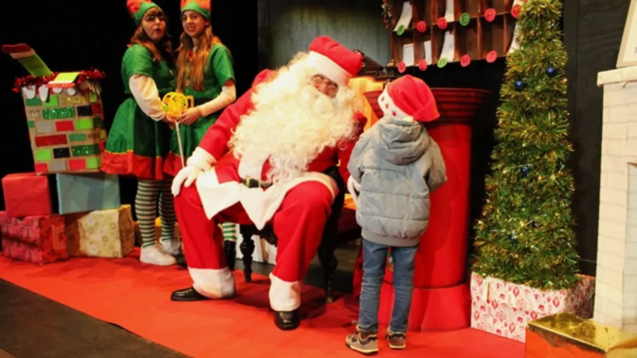 Recepción de Papá Noel en Santovenia de Pisuerga | Valladolid Plural