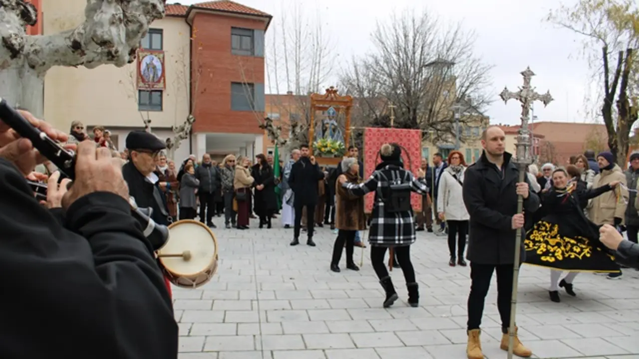 Procesión de las Fiestas de San Ildefonso en La Cistérniga | Valladolid Plural
