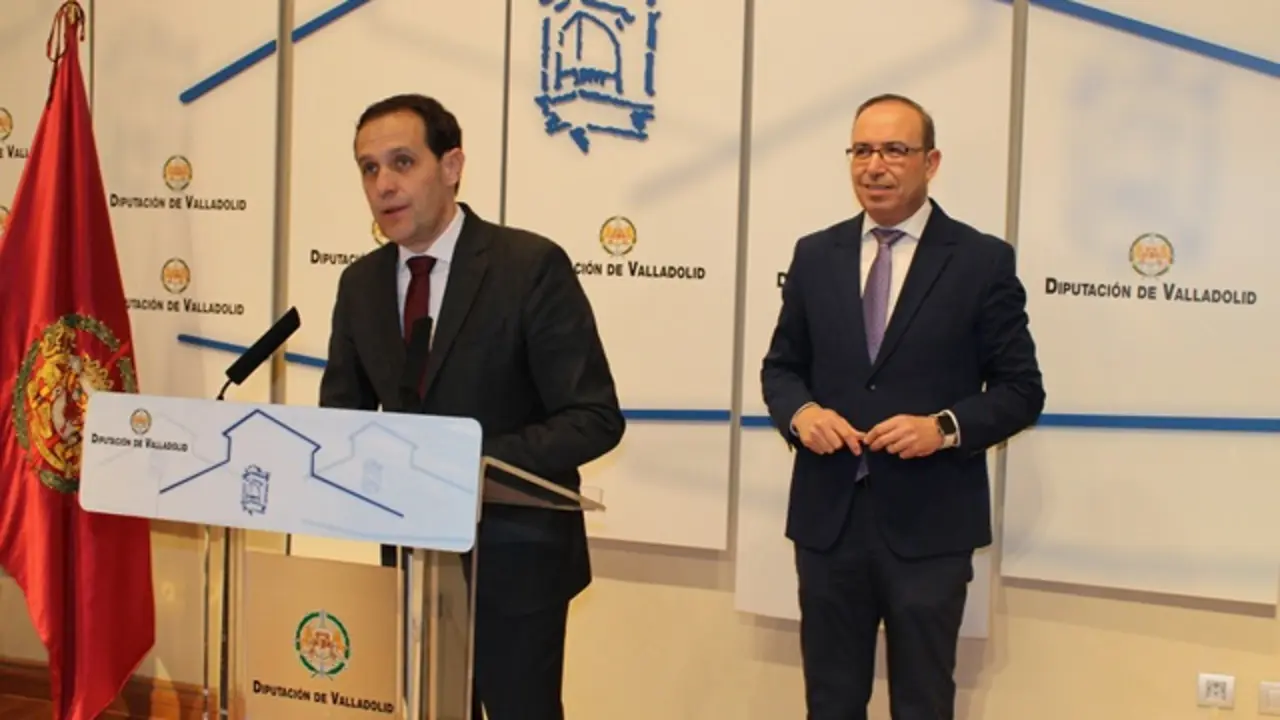 Conrado &Iacute;scar y V&iacute;ctor Alonso, en rueda de prensa este mi&eacute;rcoles | Valladolid Plural