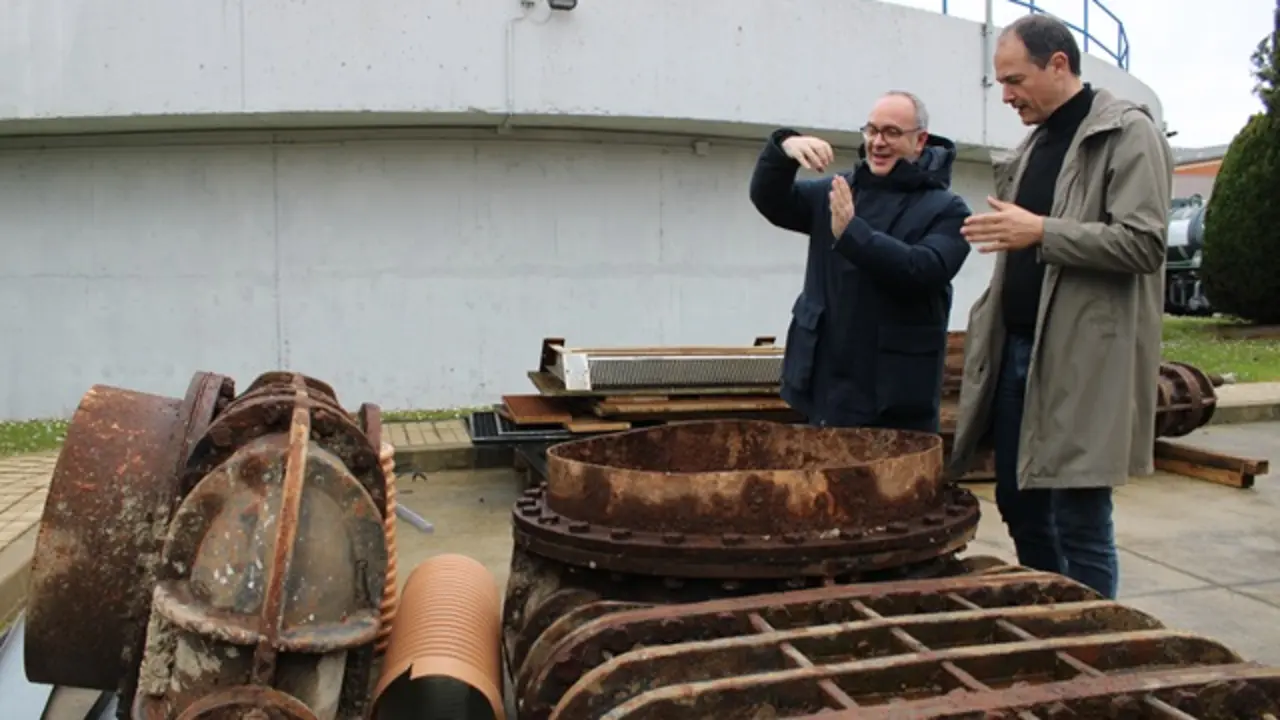 El concejal de Medio Ambiente visita la ETAP de Las Eras | Valladolid Plural