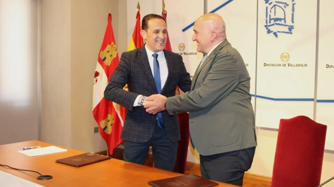 &Iacute;scar y Carnero firman el Protocolo de Colaboraci&oacute;n por el V centenario del nacimiento de Felipe II  | Valladolid Plural