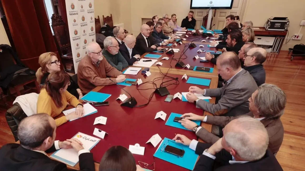 Mesa del Soterramiento diciembre Ayuntamiento Valladolid