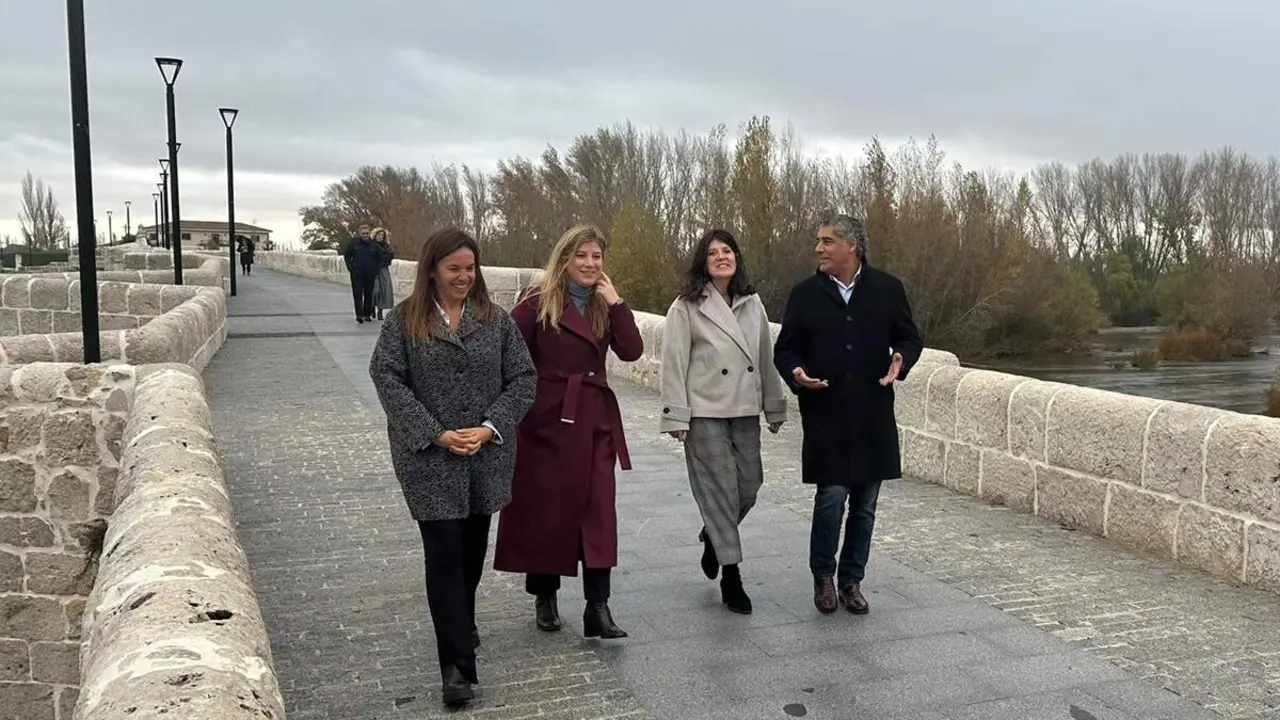 Rehabilitacion estructura Puente de Simancas Monumento BIC jcyl