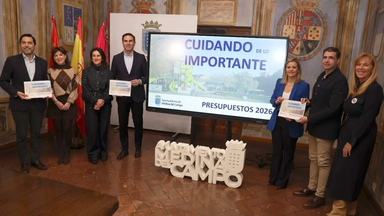 Presentacion proyecto Presupuestos 2026 Ayuntamiento Medina del Campo