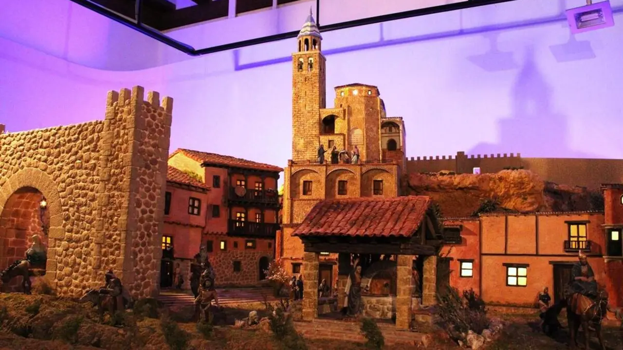 Belen Monumental ambientado en Albarracin Navidad 2025 Diputacion Valladolid