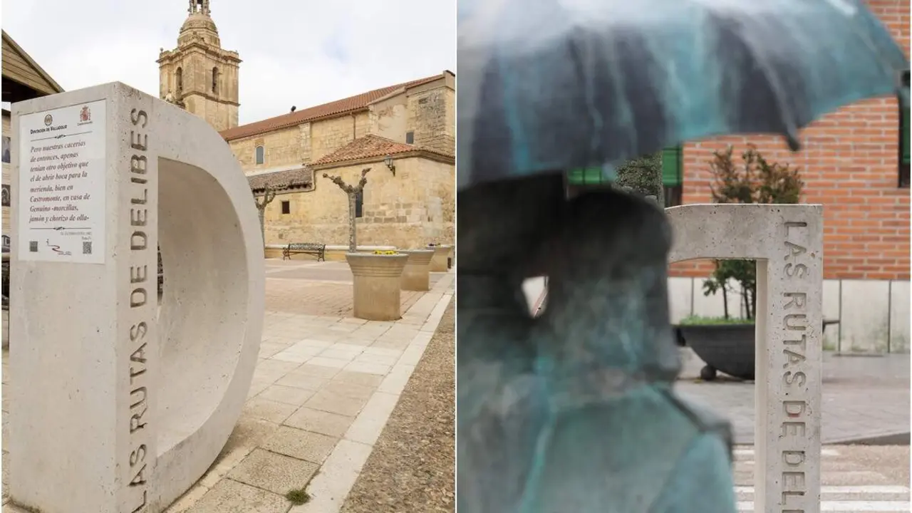 Rutas Delibes Castromonte Mojados provincia de Valladolid