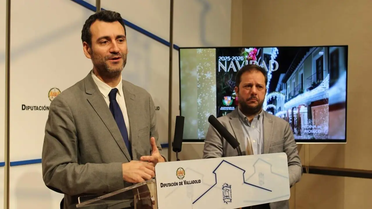 Presentacion programacion Navidad Medina de Rioseco 2025 Diputacion Valladolid