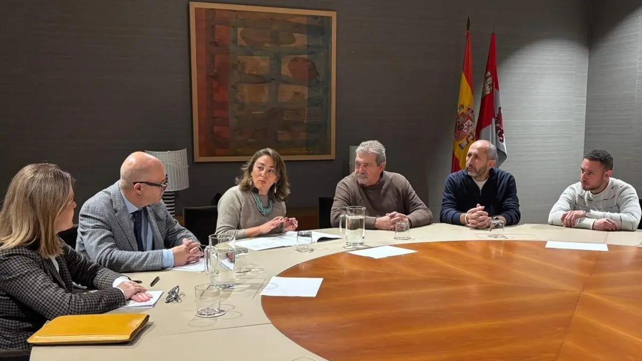 Reunion Asociacion Artesanos Alimentarios Castilla y Leon consejera Maria Gonzalez Corral jcyl