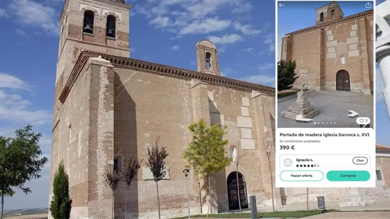 Iglesia Ventosa de la Cuesta anuncio venta puertas provincia
