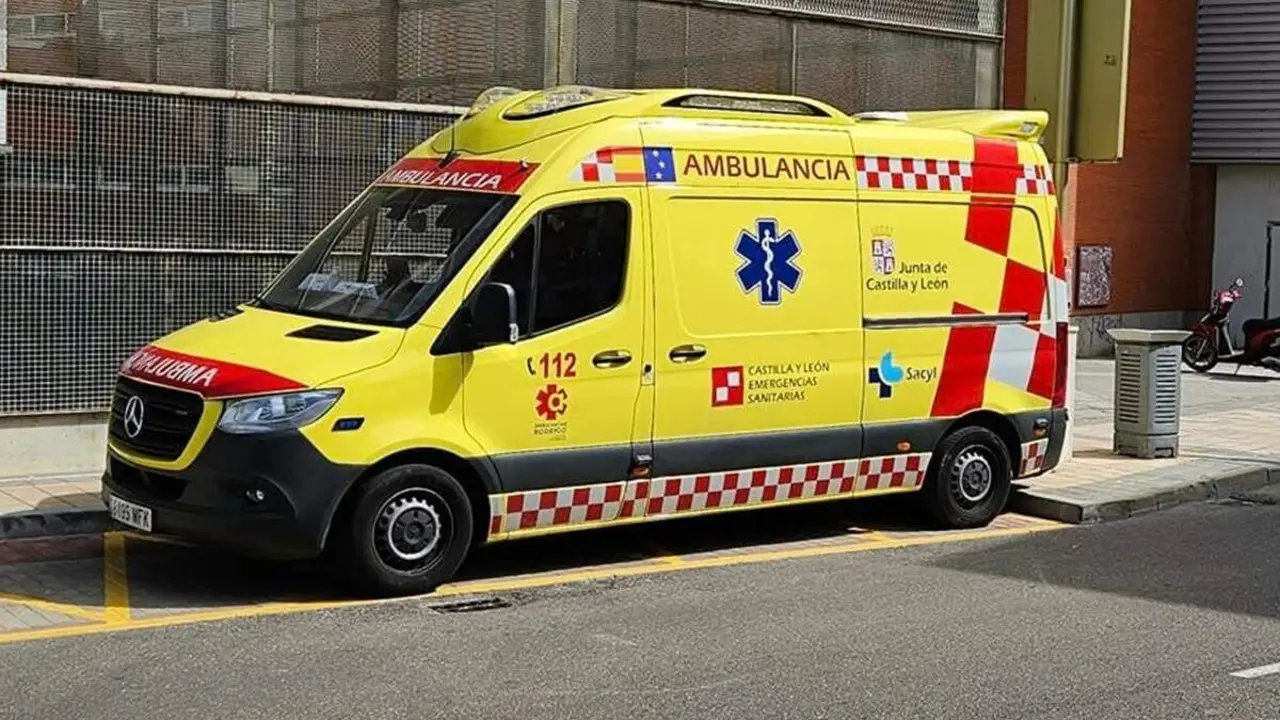 Ambulancia 112 Emergencias Sanitarias Sacyl sucesos provincia de Valladolid