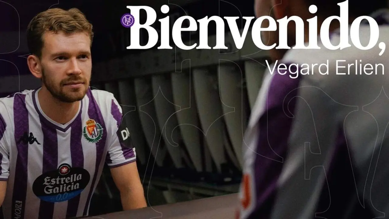 Vegard Ostraat Erlien anuncio nuevo fichaje Real Valladolid delantero noruego