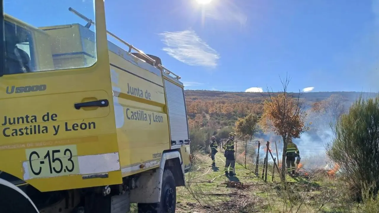 Agentes medioambientales monte Castilla y Leon incendios forestales