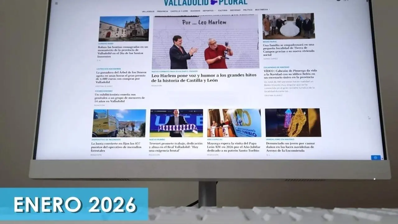 Titulares actualidad Valladolid mes enero 2026