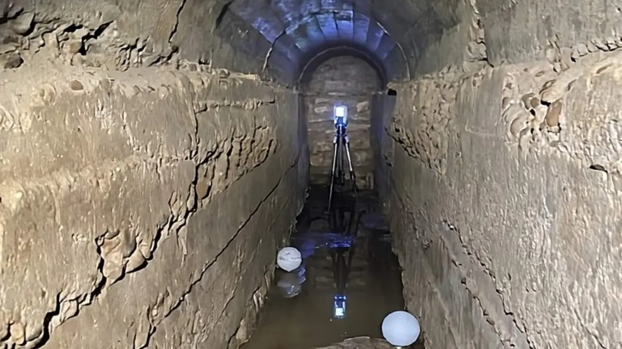 Descubrimiento infraestructura traida de aguas Archivo Real de Simancas