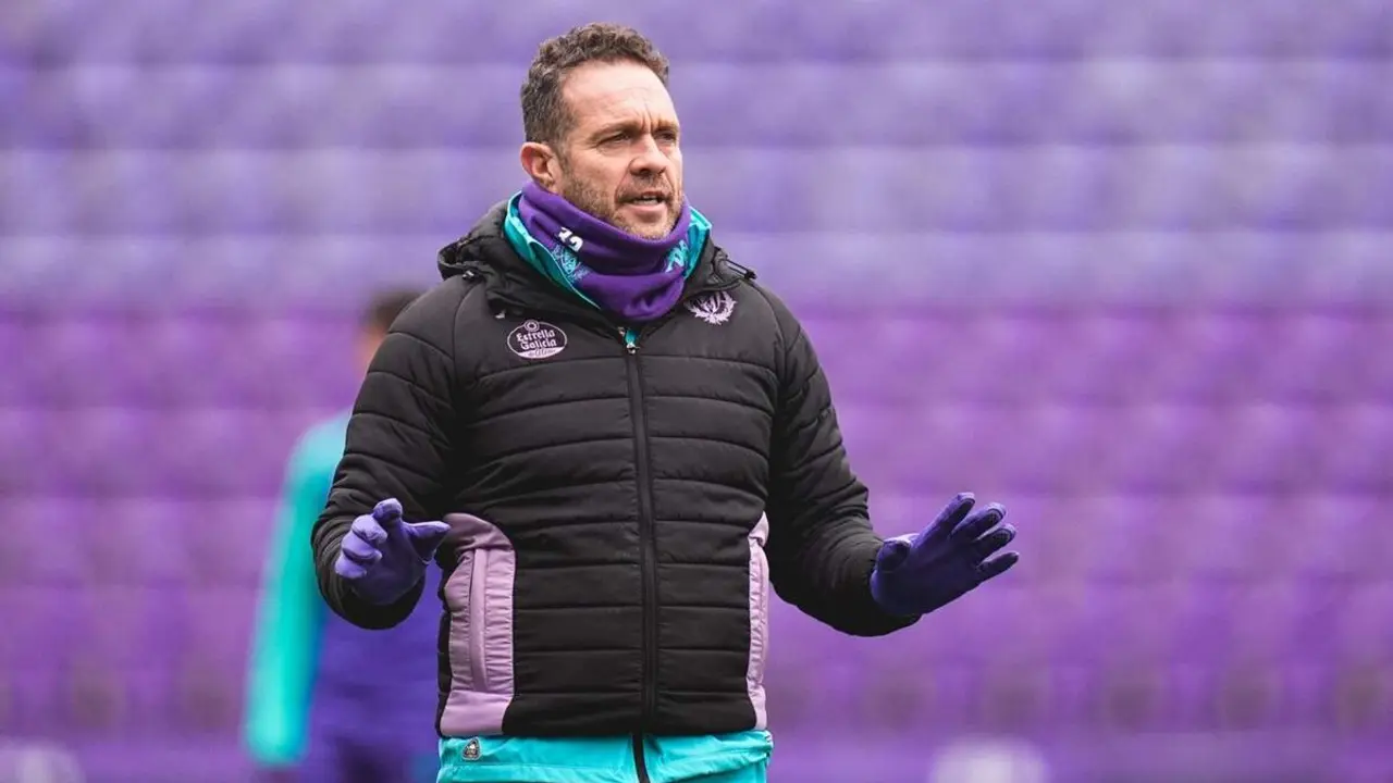Luis Garcia Tevenet entrenamiento Real Valladolid debut primer partido