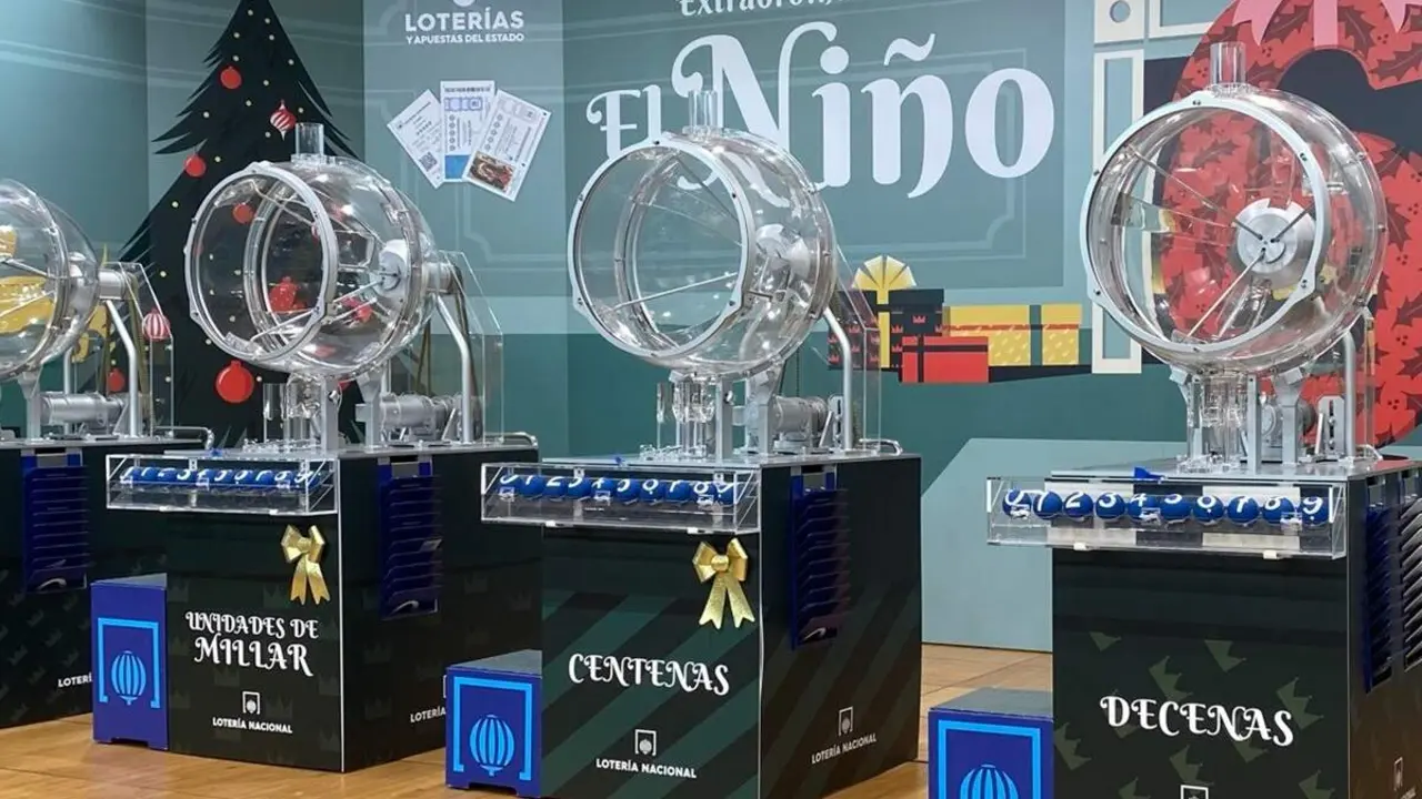 Bombos Sorteo Extraordinario El Nino 2026 premio Valladolid