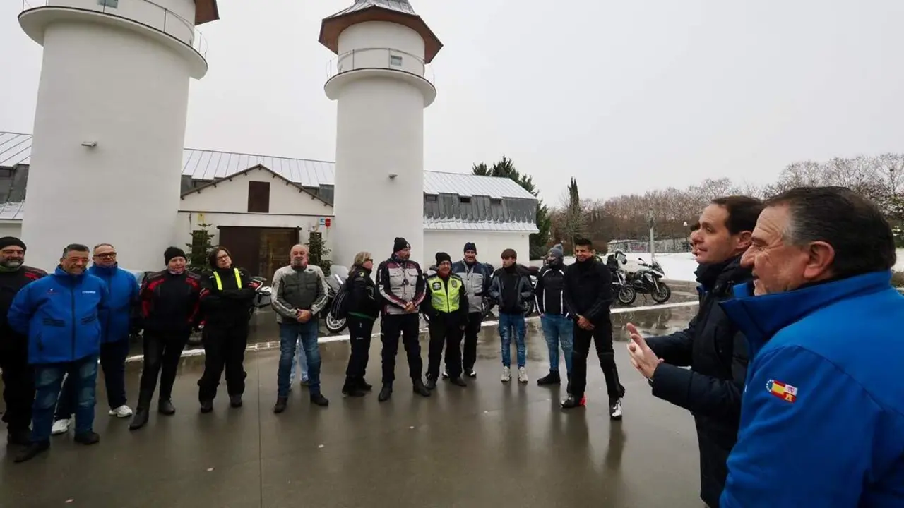 Visita primera edicion Sprint Pinguinos 2026 Edificio Q-BO Diputacion Valladolid