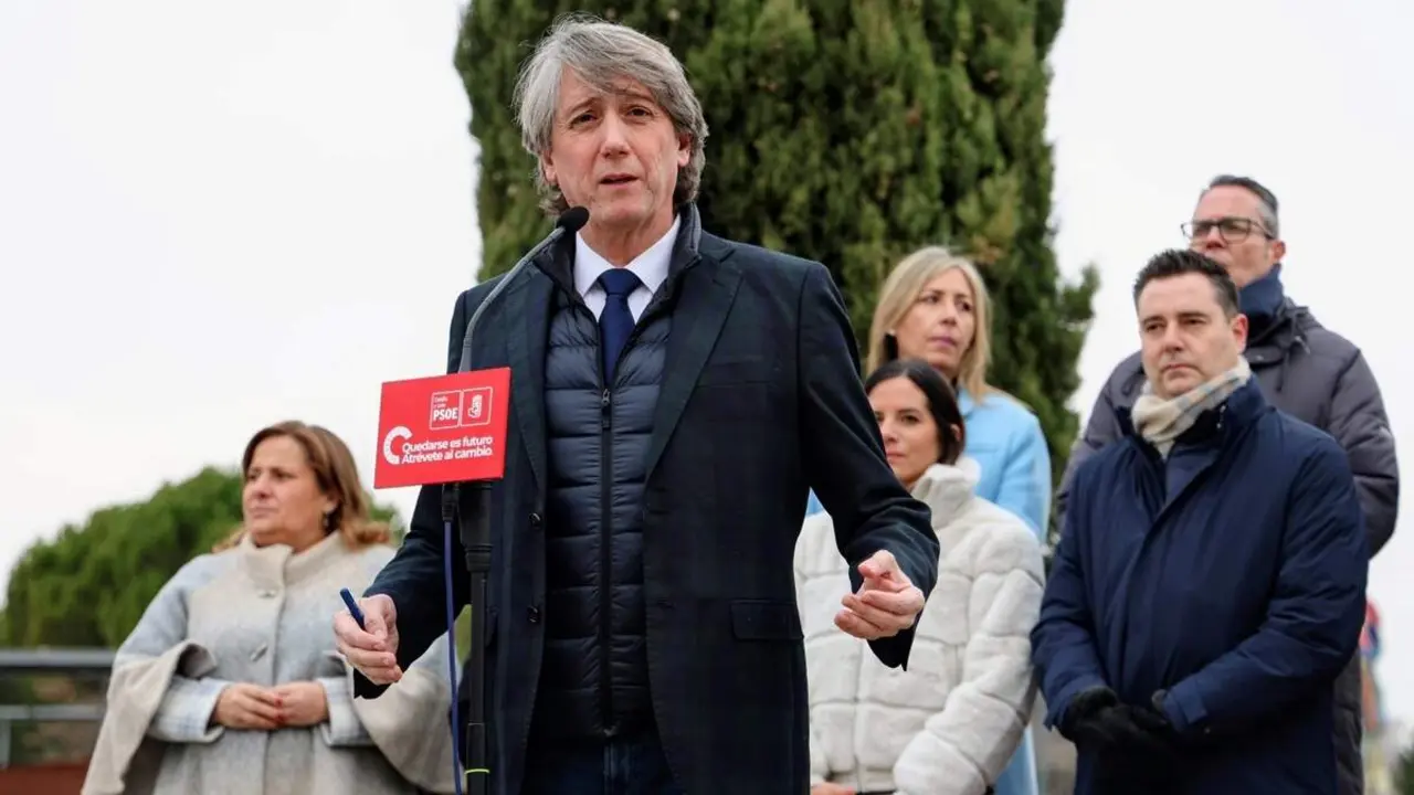 Acto presentacion candidatura PSOE Castilla y Leon Cortes Carlos Martinez