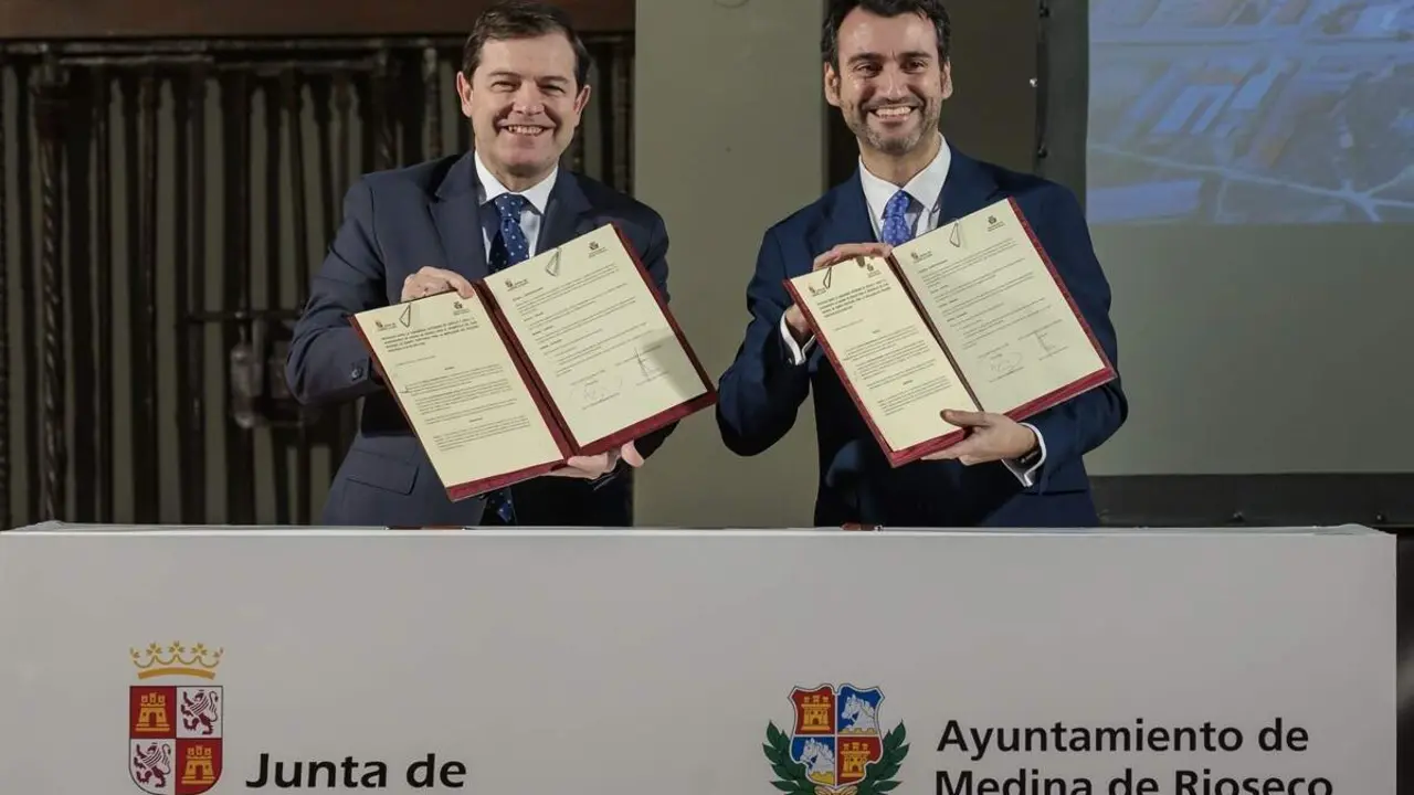 Protocolo de colaboracion Junta y Medina de Rioseco ampliacion poligono Alto de San Juan