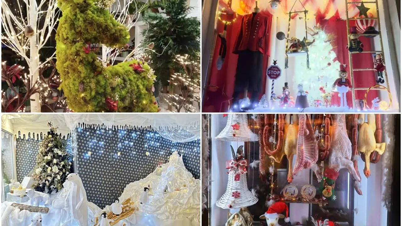 Premios Escaparates Navidad 2025 pueblos Valladolid Diputacion Fecosva