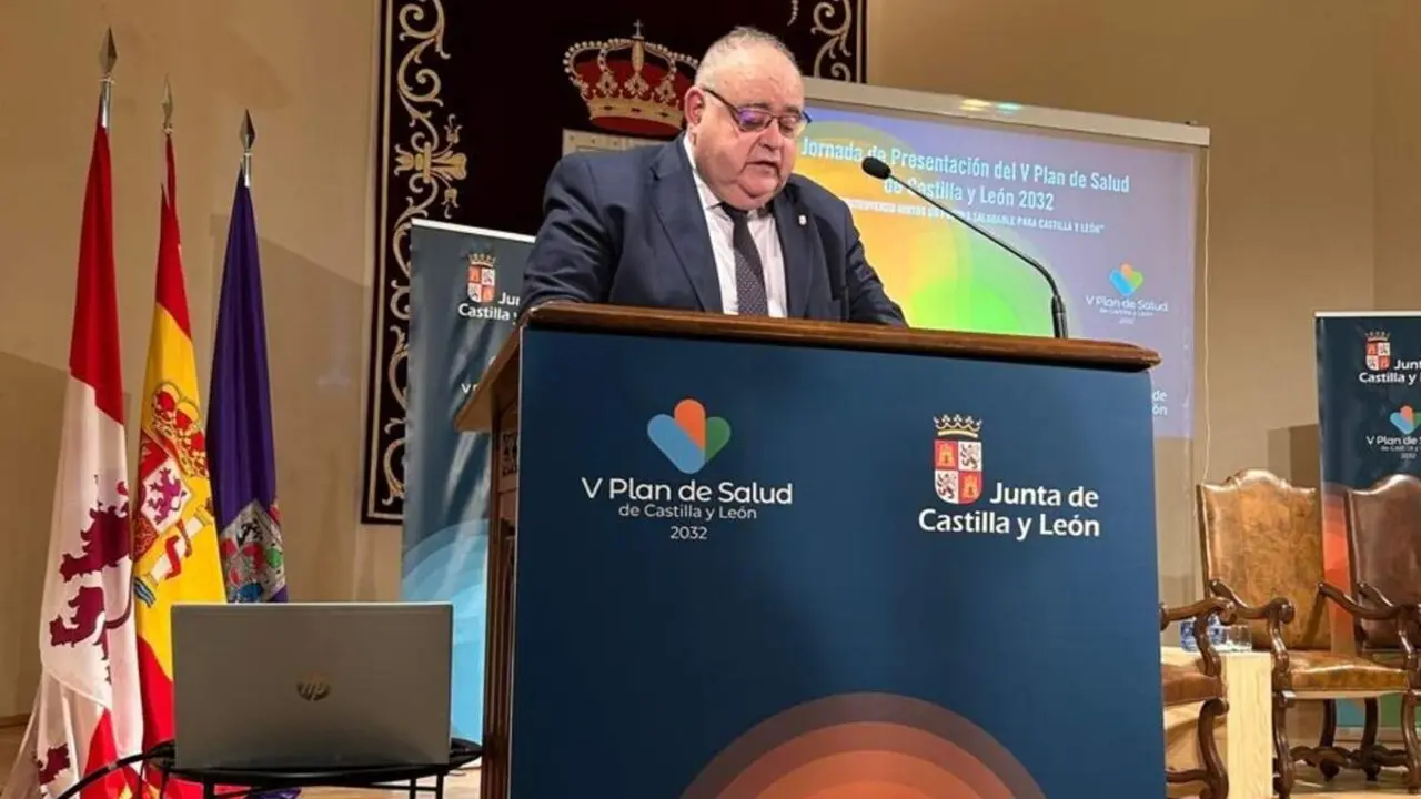 Presentacion V Plan Salud Castilla y Leon 2032 Alejandro Vazquez consejero jcyl