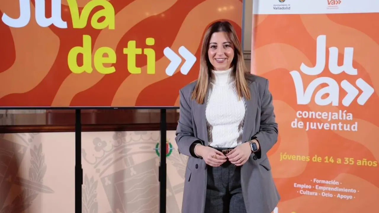 Nueva imagen JuVa concejala de Juventud Carolina del Bosque Ayuntamiento de Valladolid