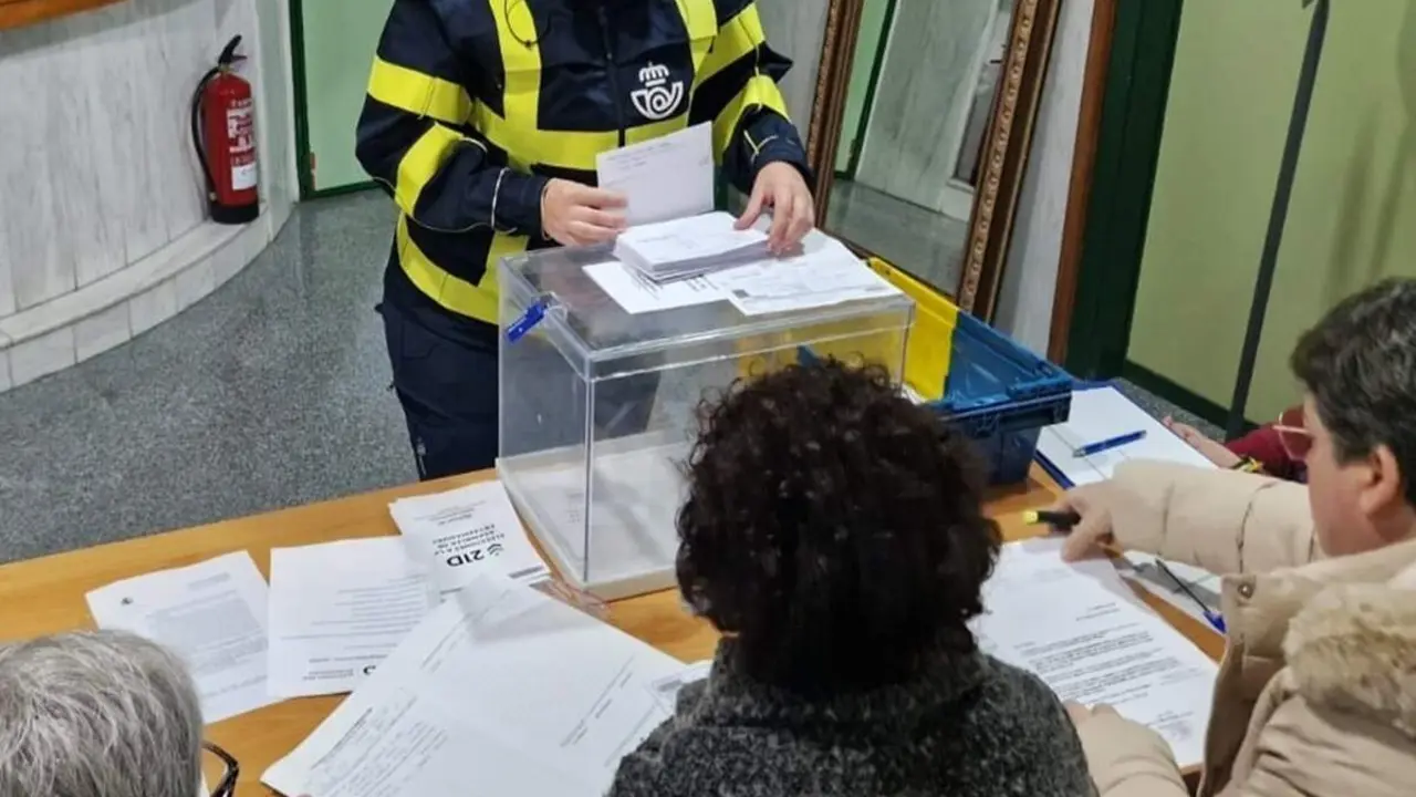 Voto por correo elecciones  Castilla y Leon 2026 papeletas