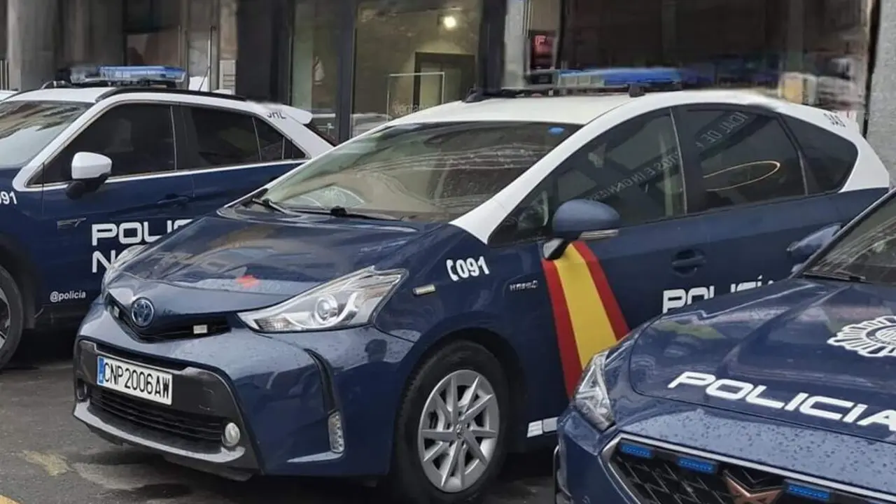 Policia Nacional coches sucesos detenciones altercados Valladolid