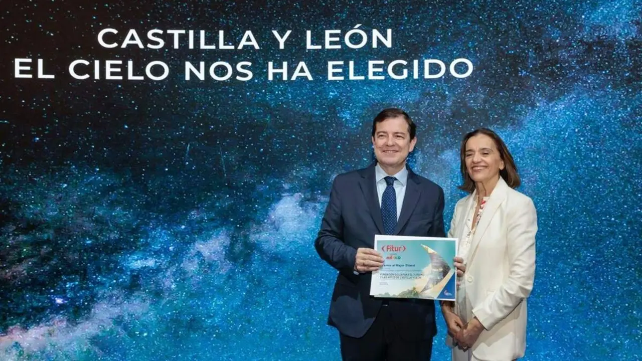 Alfonso Fernandez Manueco Fitur 2026 stand Castilla y Leon elegido mejores jcyl