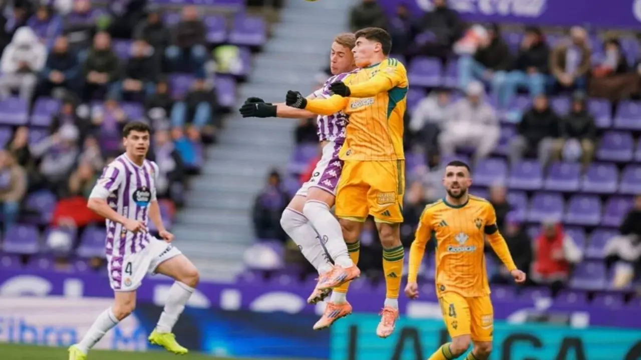 Partido Real Valladolid vs Albacete cronica derrota 0-1 resultado