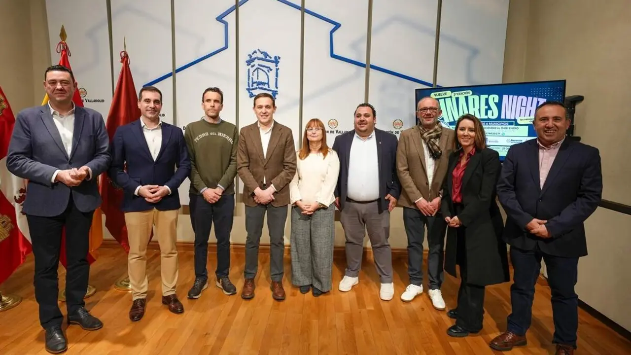 Presentacion programa ocio alternativo Pinares Night 2026 Diputacion de Valladolid