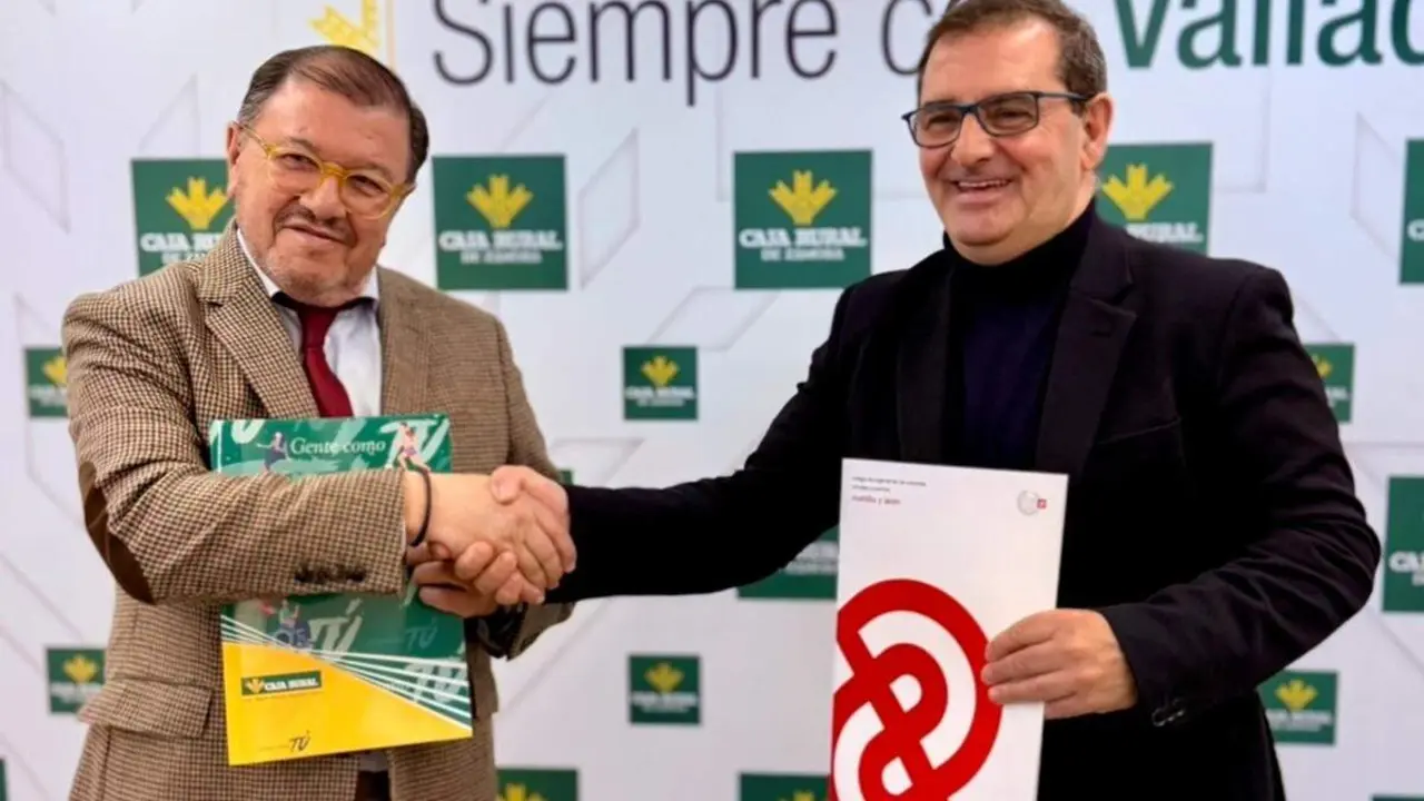 Firma convenio Caja Rural de Zamora y Colegio de Ingenieros de Caminos