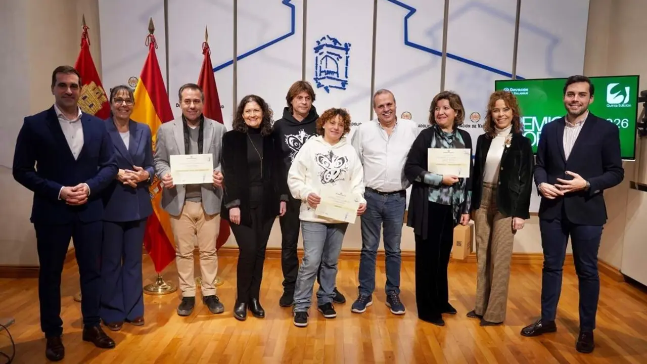 Entrega Premios Ecoempleo 2025 empresas galardonadas provincia Diputacion Valladolid