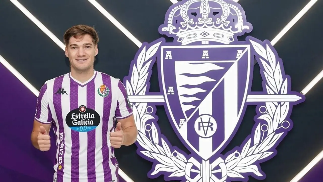 Presentacion oficial Lucas Sanseviero nuevo jugador Real Valladolid