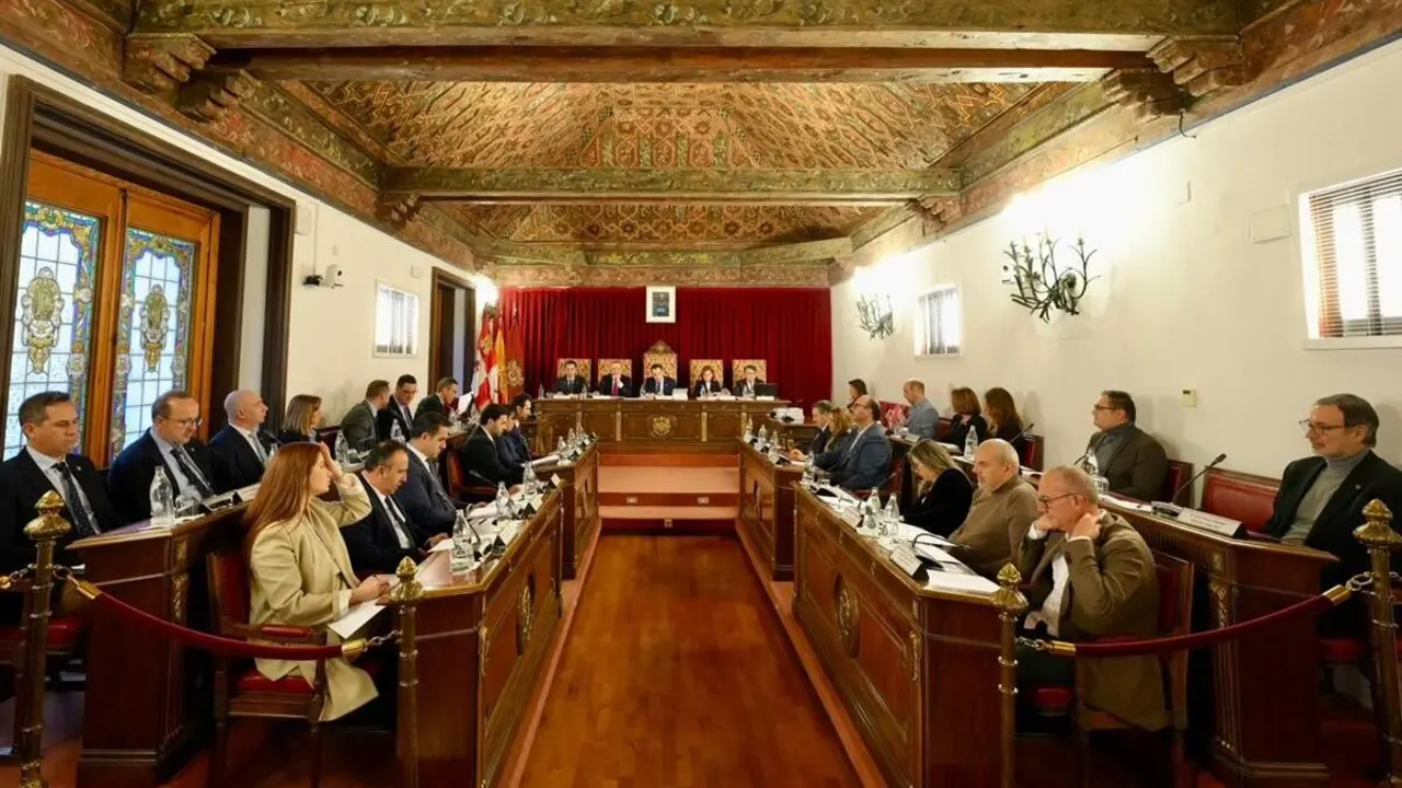 Primer pleno 2026 Diputacion Valladolid aprobacion mocion defensa financiacion entidades locales 