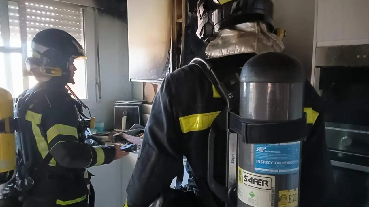 Intervencion Bomberos Diputacion Valladolid vivienda incendio sucesos