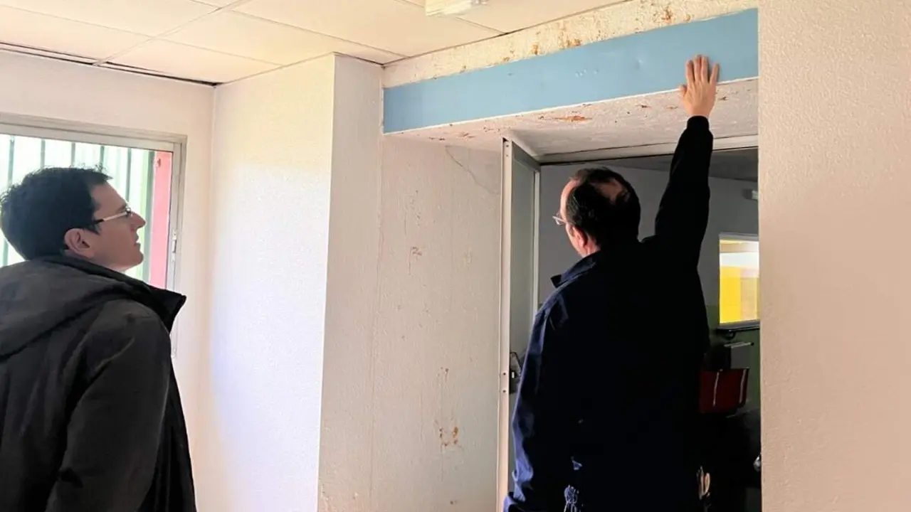 Estado instalaciones Polideportivo Canterac portavoz PSOE