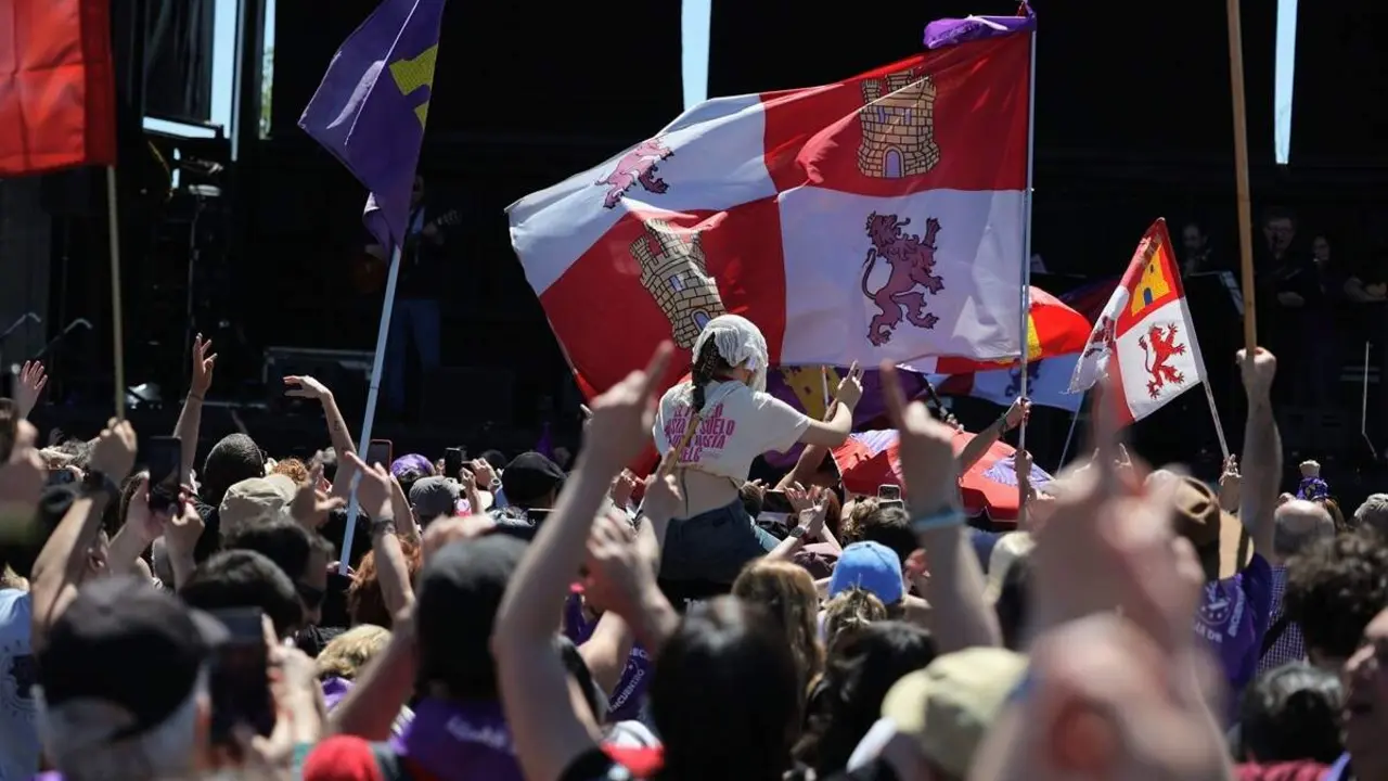 Celebracion Dia Castilla y Leon 2025 Villalar de los Comuneros asistentes jornada festiva