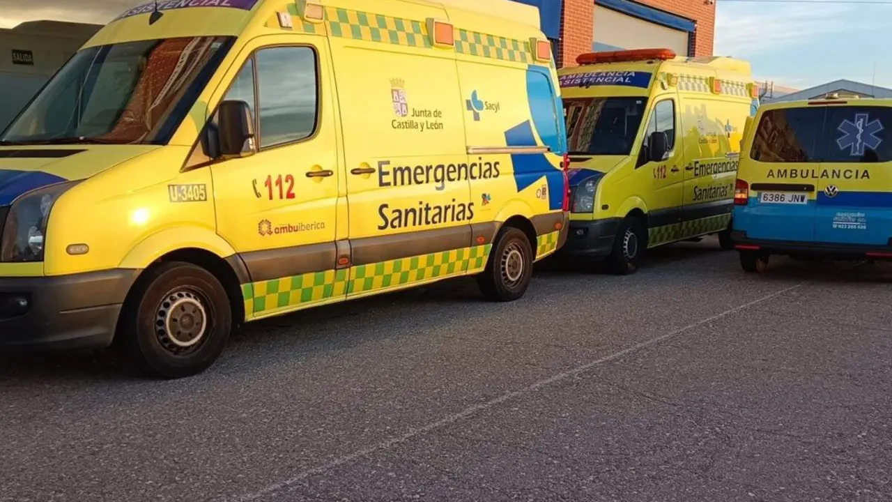 Ambulancias soporte vital basico Sacyl intervencion sucesos provincia Valladolid