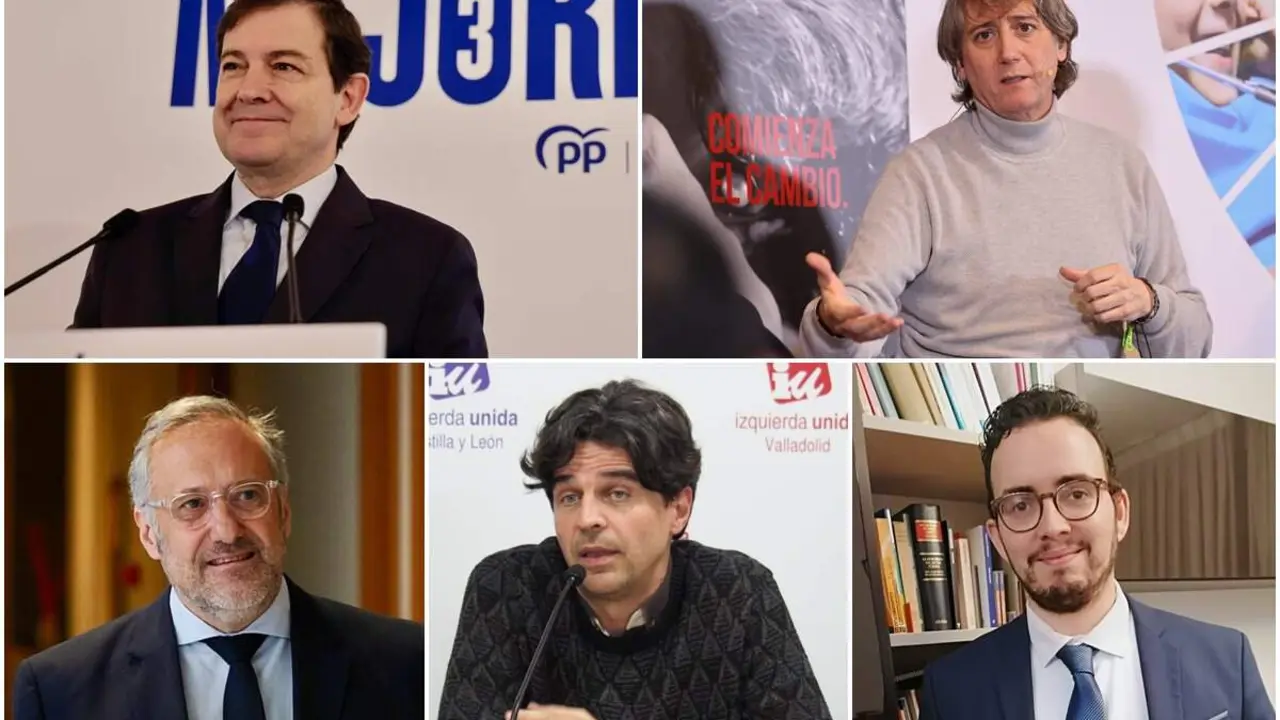 Candidatos elecciones autonomicas Castilla y Leon 15 marzo