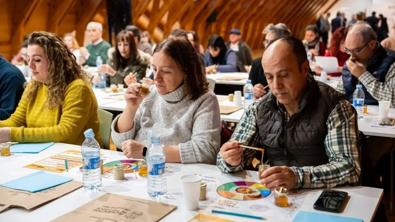 Catas tercera edicion Salon de la Miel Alimentos de Valladolid Diputacion