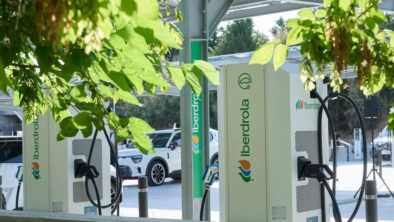 Puntos de recarga publicos Iberdrola Castilla y Leon