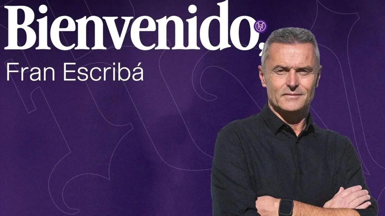 Fran Escriba nuevo entrenador Real Valladolid contrato hasta 30 junio 2027