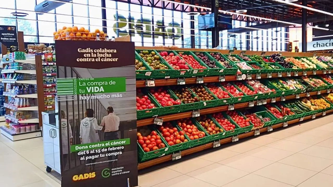 Supermercado Gadis campana solidaria La Compra de Tu Vida edicion 2026 AECC