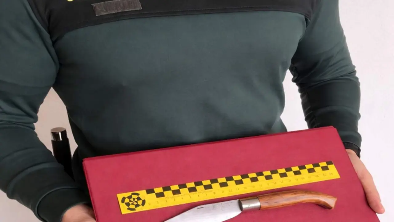 Intervencion Guardia Civil arma pelea amenazas de muerte Penafiel