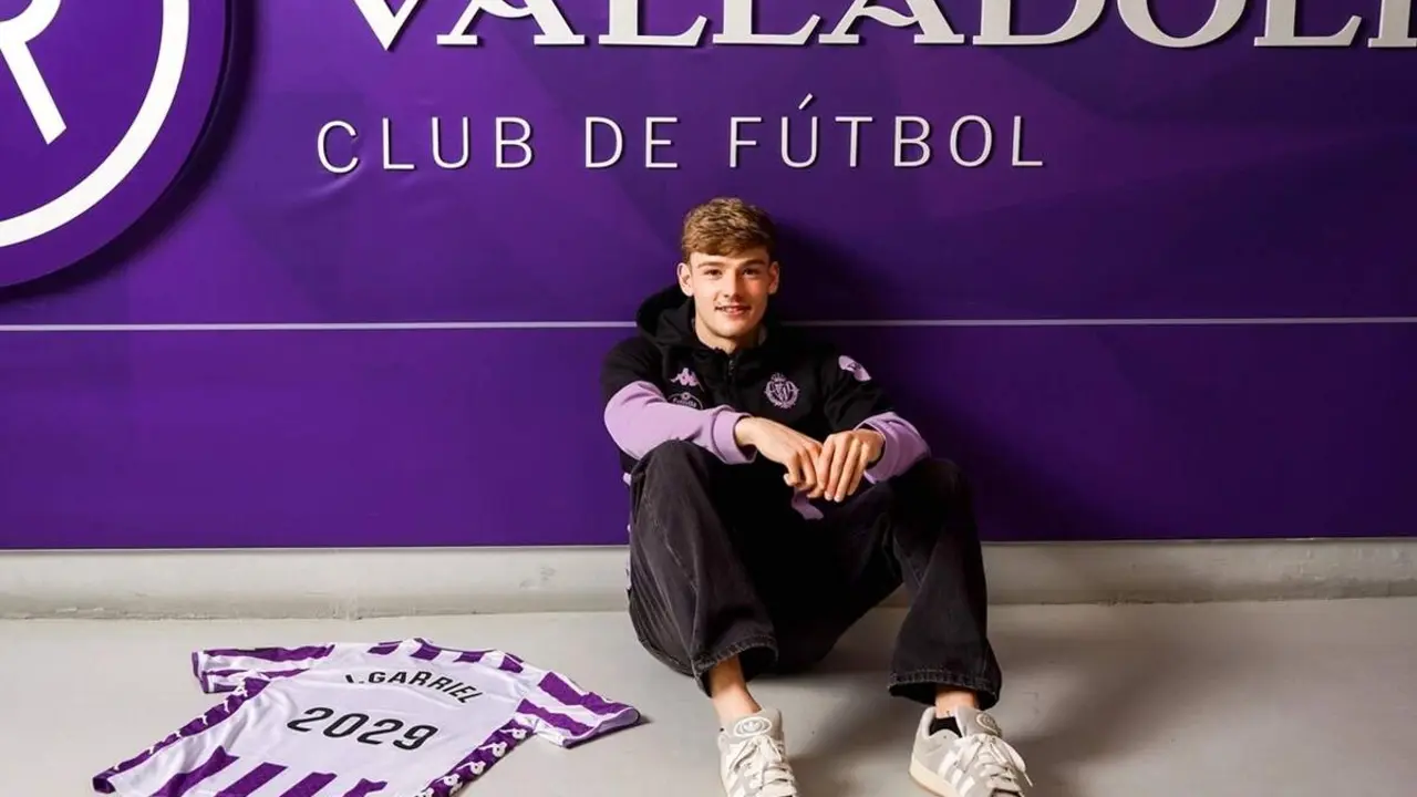 Renovacion Ivan Garriel jugador cantera Real Valladolid firma hasta 2029